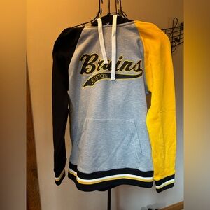 NWT Boston Bruins STARTER Black and White Hoodie